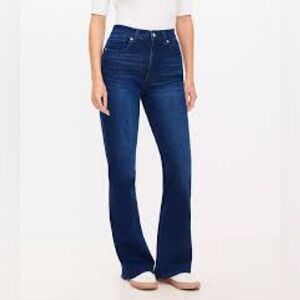 LOFT Dark Blue Flare Jeans
